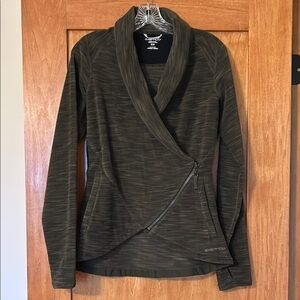 Exofficio Olive Green Wrap Jacket Size Small (4-6)